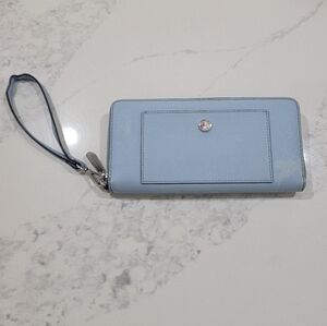 Michael Kors Blue Wristlet Wallet
